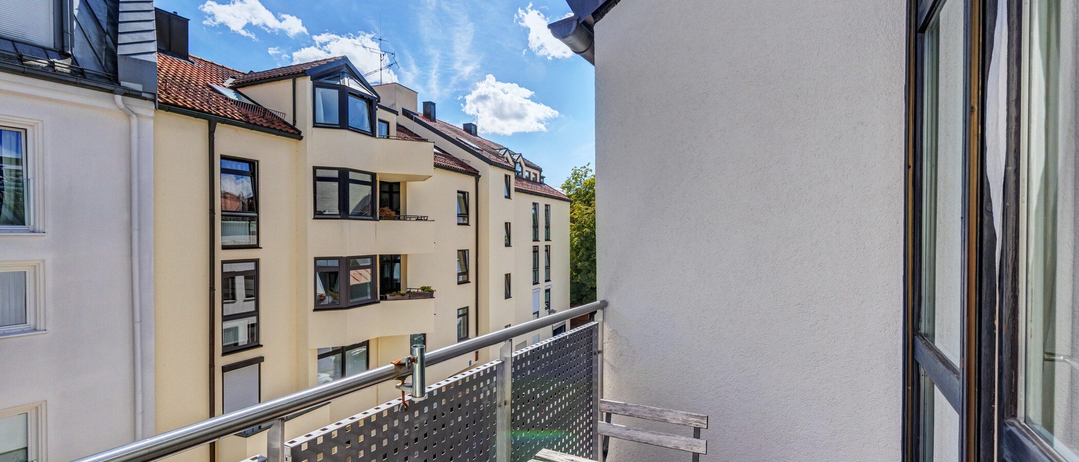 maisonnette con galleria München Nymphenburg 02 balcone 8333