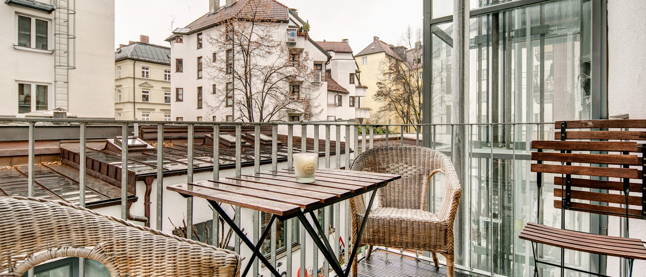 appartamento München Maxvorstadt - Universitätsviertel 01 balcone 8395