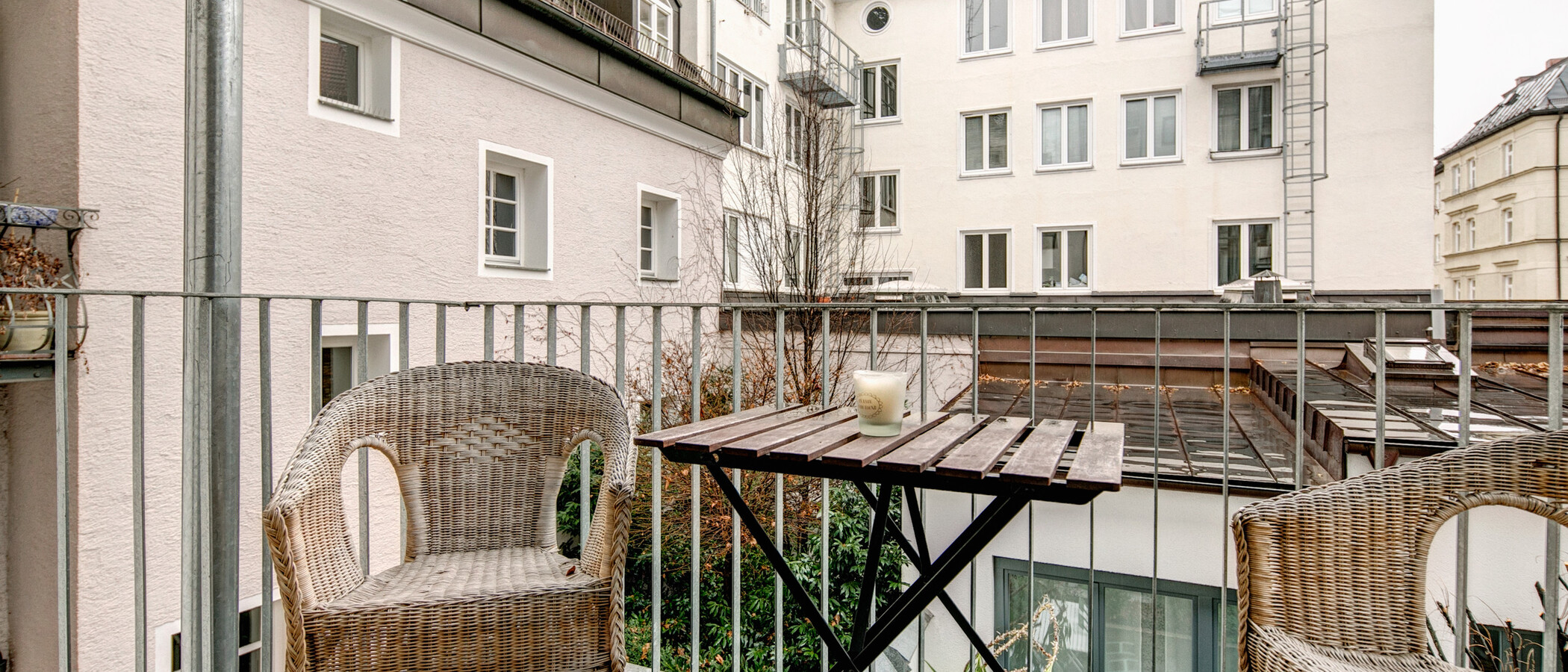 appartamento München Maxvorstadt - Universitätsviertel 02 balcone 8395