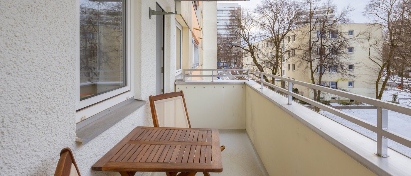 appartamento München Englschalking 01 balcone 8399