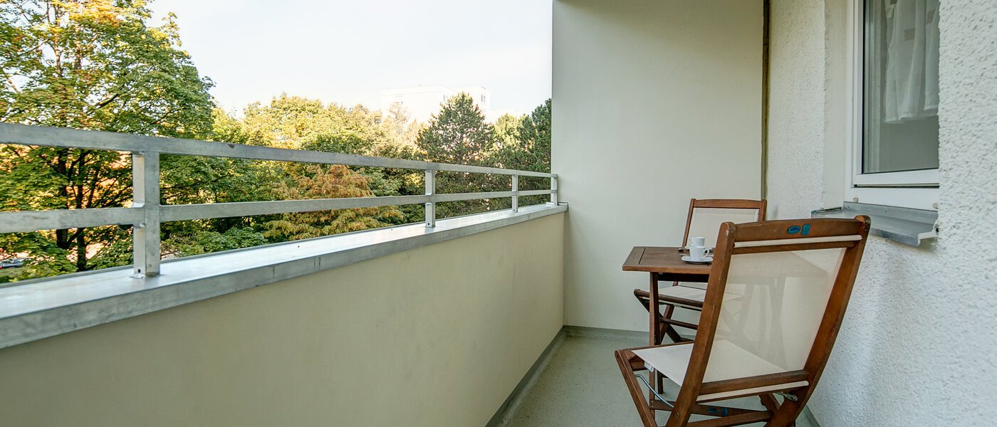 appartamento München Englschalking 02 balcone 8399