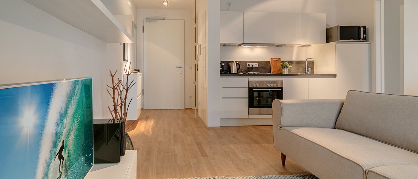 appartamento München Bogenhausen 06 soggiorno 8432