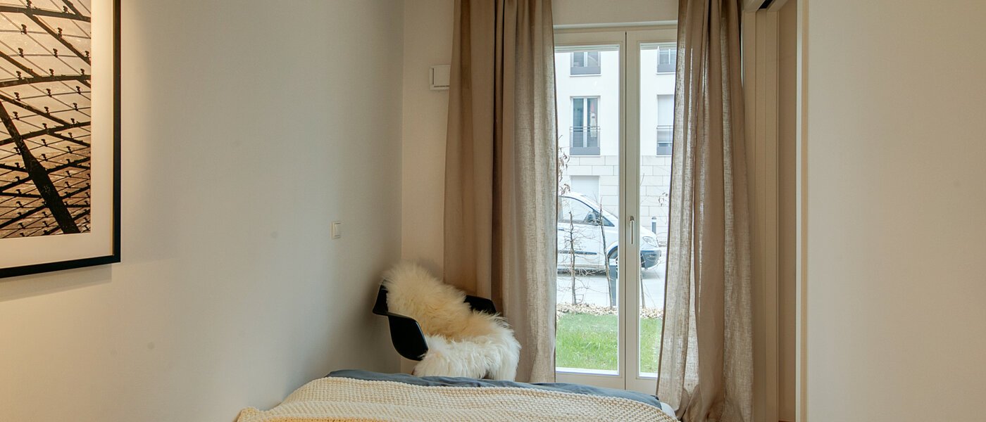 appartamento München Bogenhausen 02 zona notte 8432