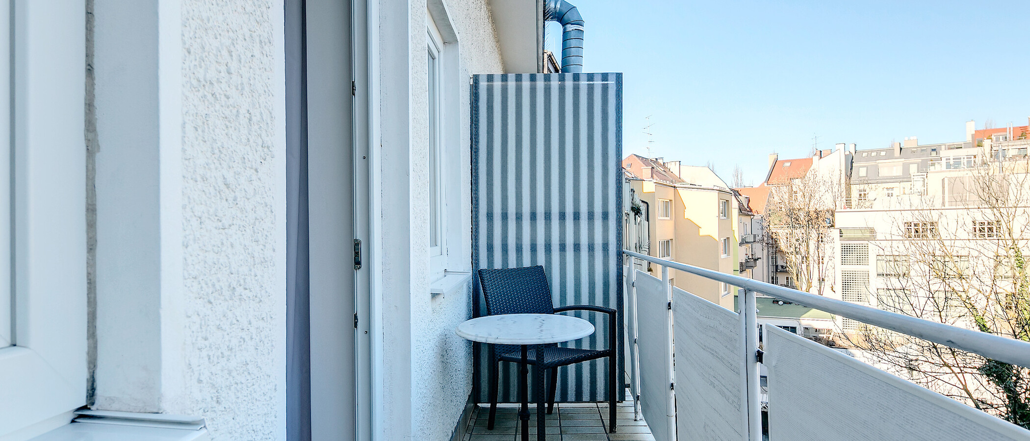 appartamento München Isarvorstadt 01 balcone 8449