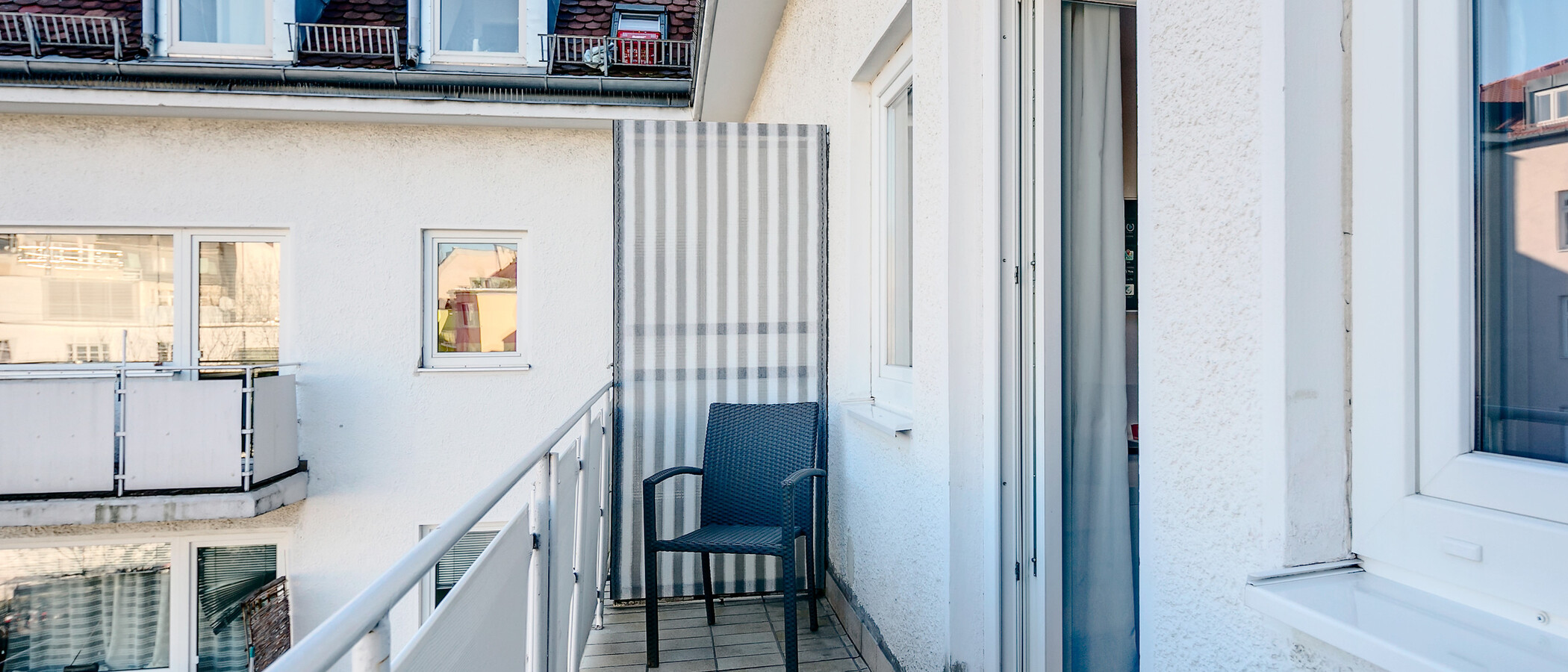 appartamento München Isarvorstadt 02 balcone 8449