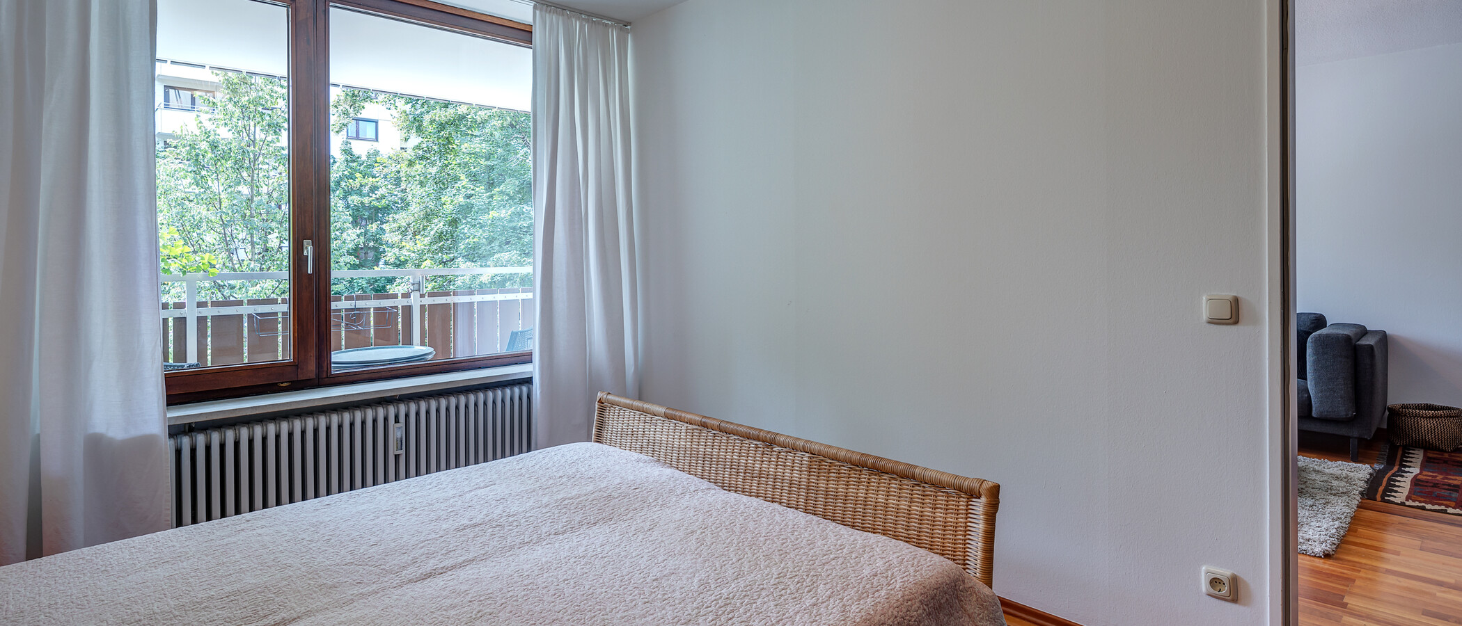 appartamento München Haidhausen 02 camera da letto 8463