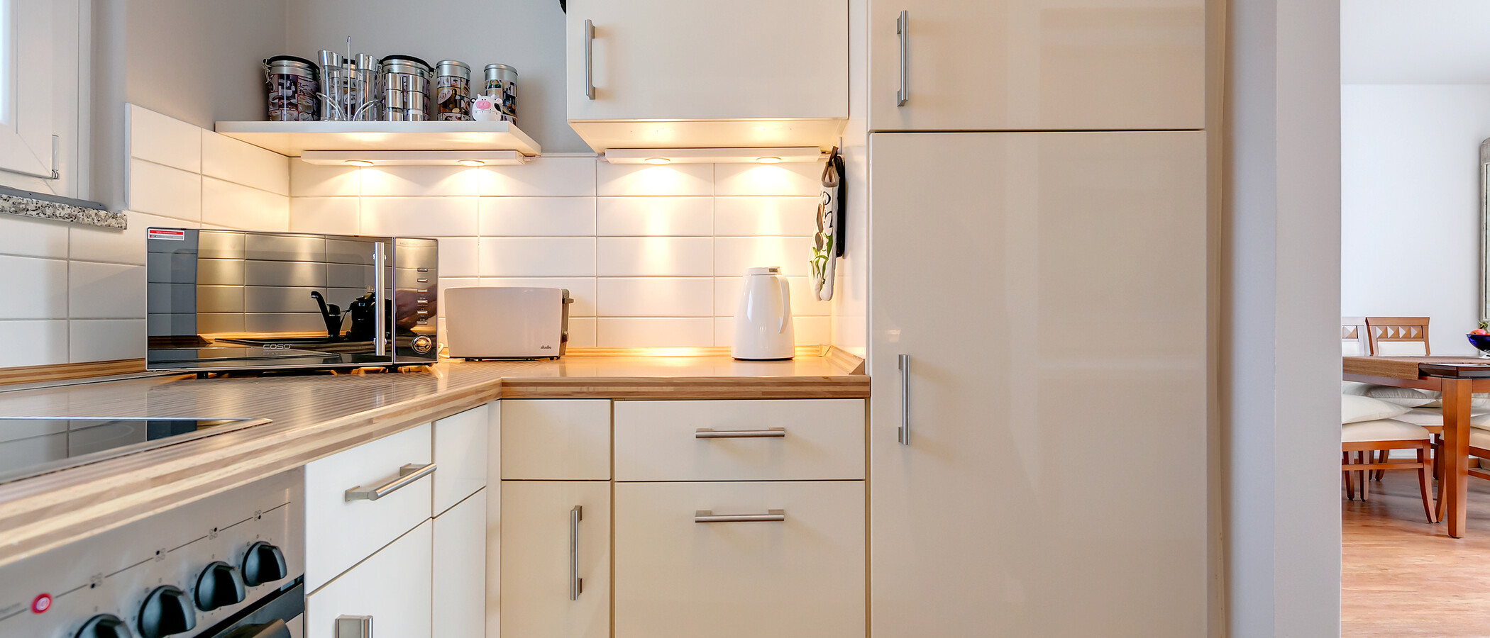attico con terrazzo München Bogenhausen 03 cucina 8467