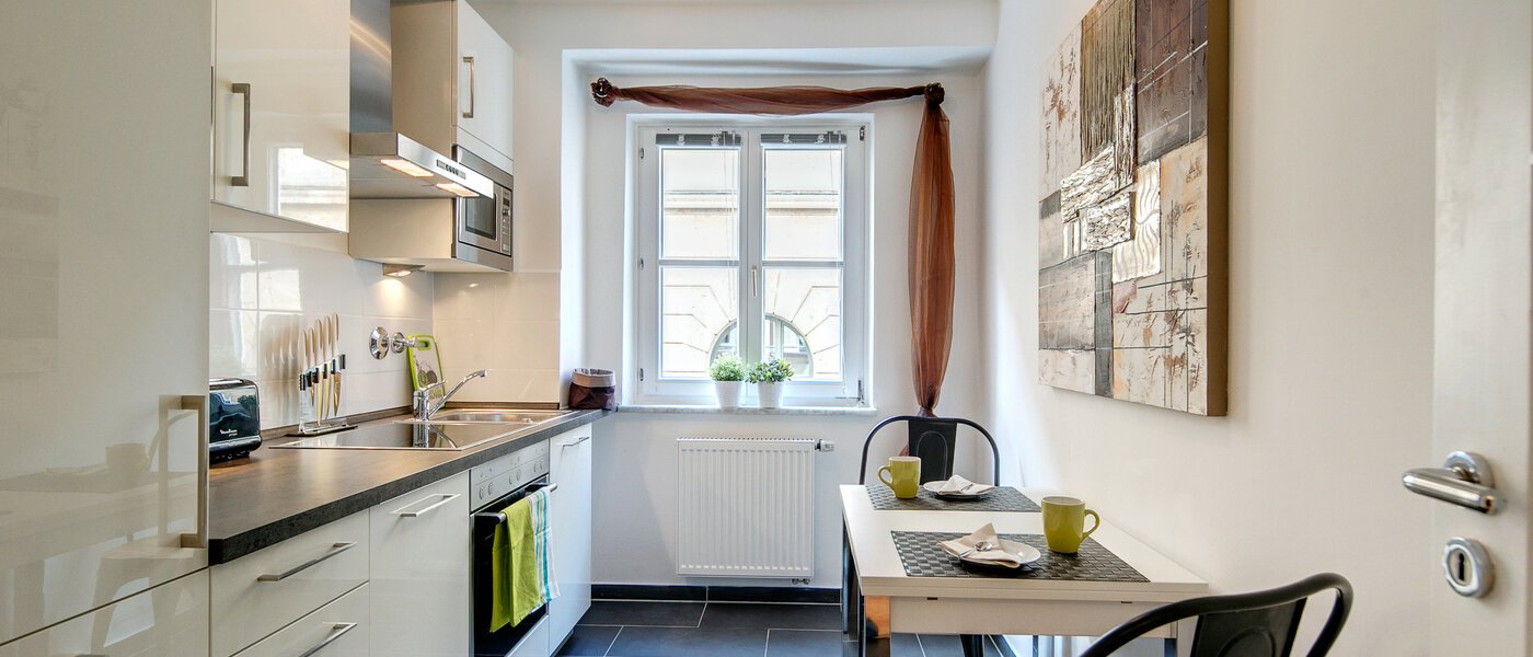 appartamento München Maxvorstadt - Universitätsviertel 01 cucina 8499