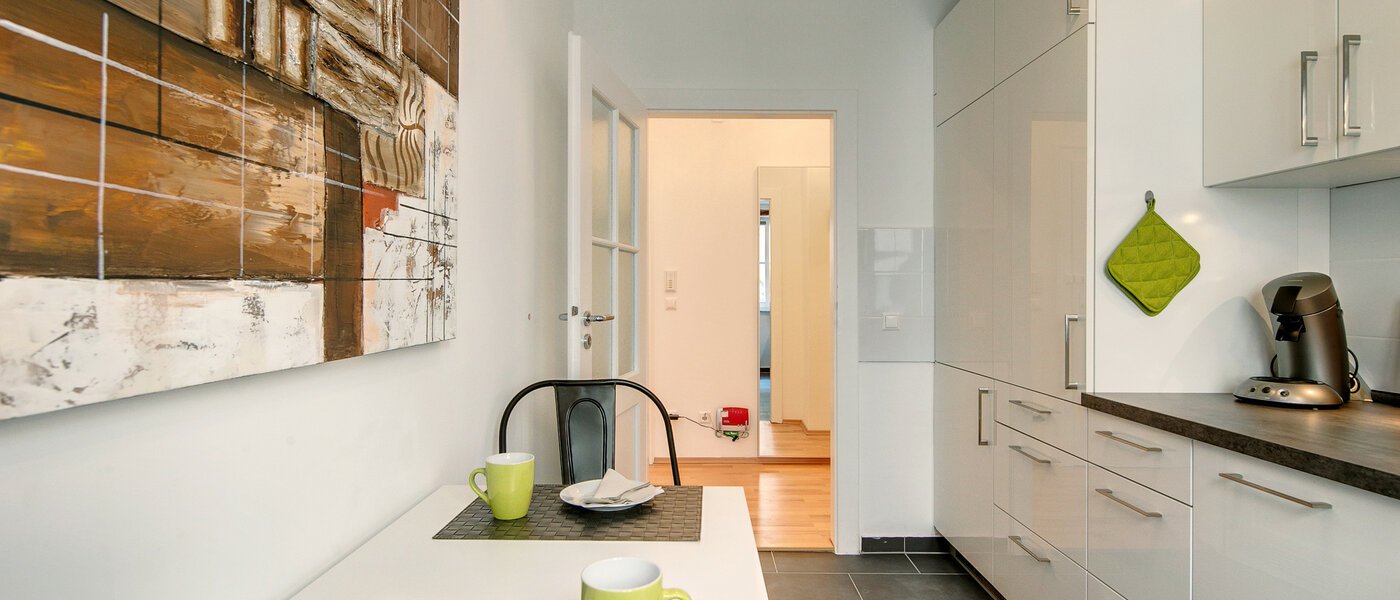 appartamento München Maxvorstadt - Universitätsviertel 03 cucina 8499