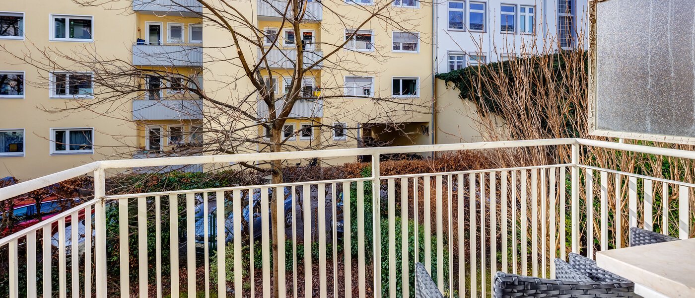 appartamento München Maxvorstadt - Museumsviertel 02 balcone 8504