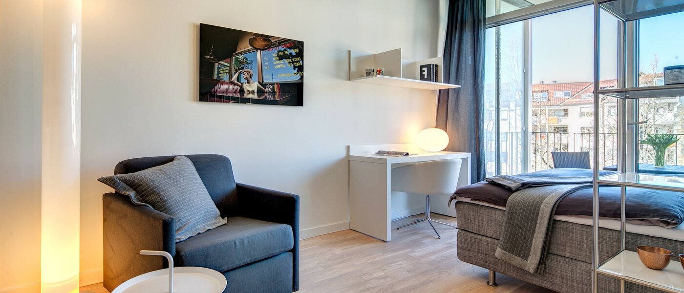 appartamento München Bogenhausen 02 soggiorno 8529