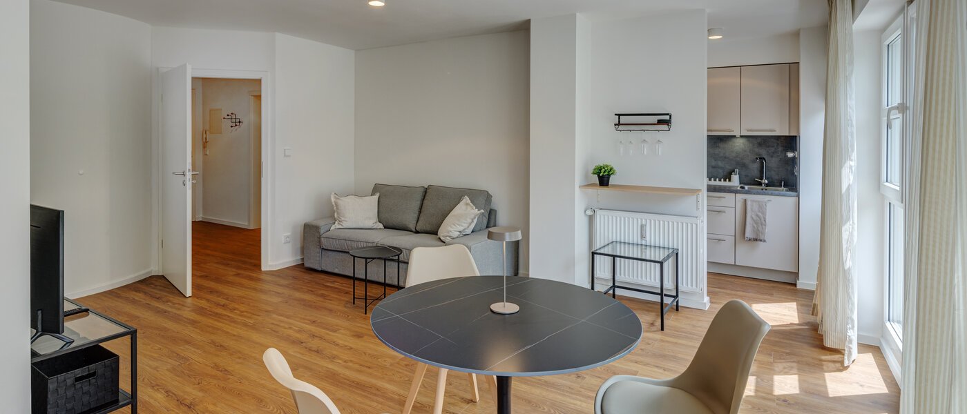 appartamento München Ramersdorf 01 zona living 8588