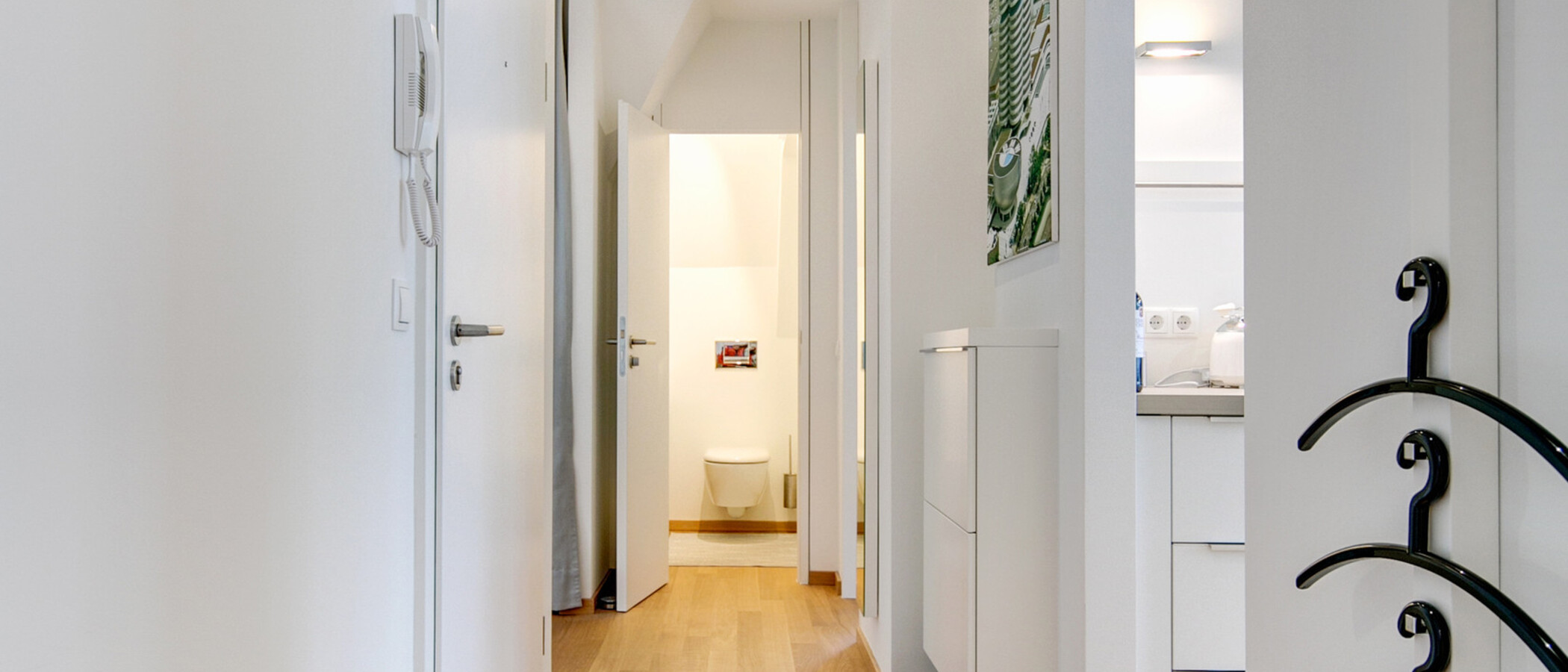 appartamento München Neuhausen 01 ingresso/corridioio 8591