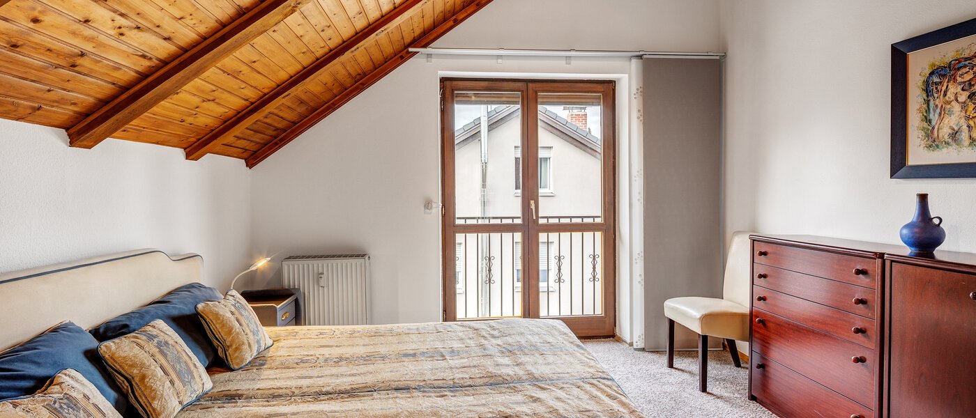 attico München Berg am Laim 02 camera da letto 8602