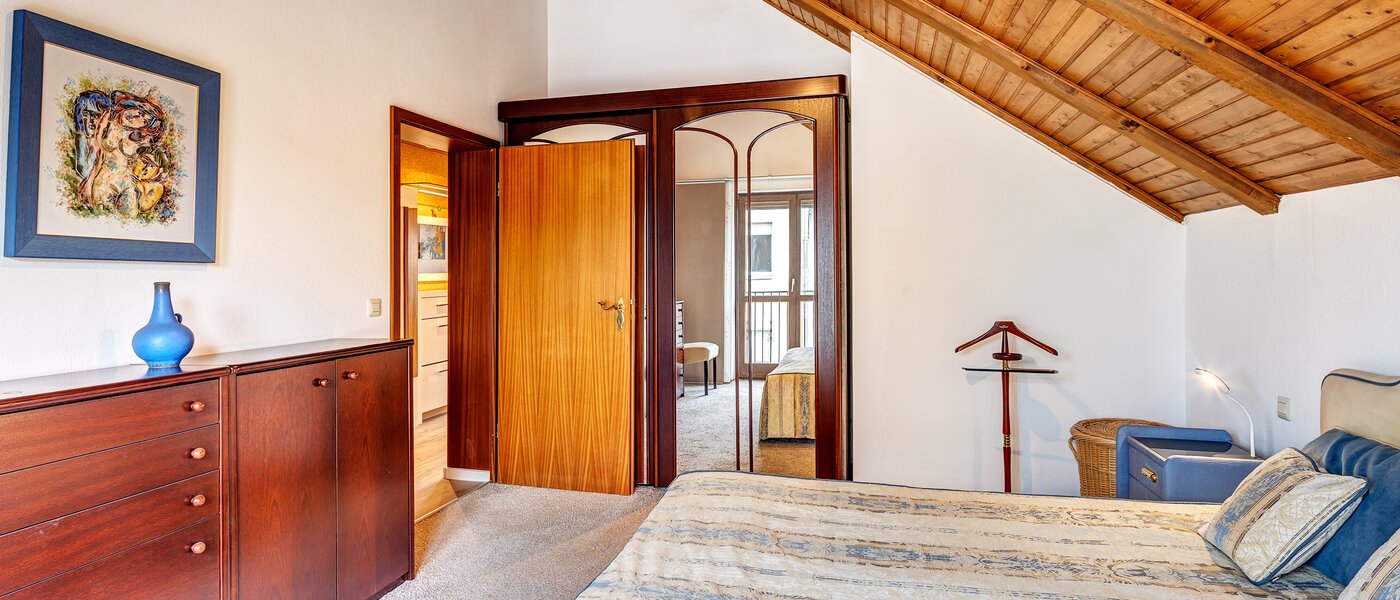 attico München Berg am Laim 03 camera da letto 8602