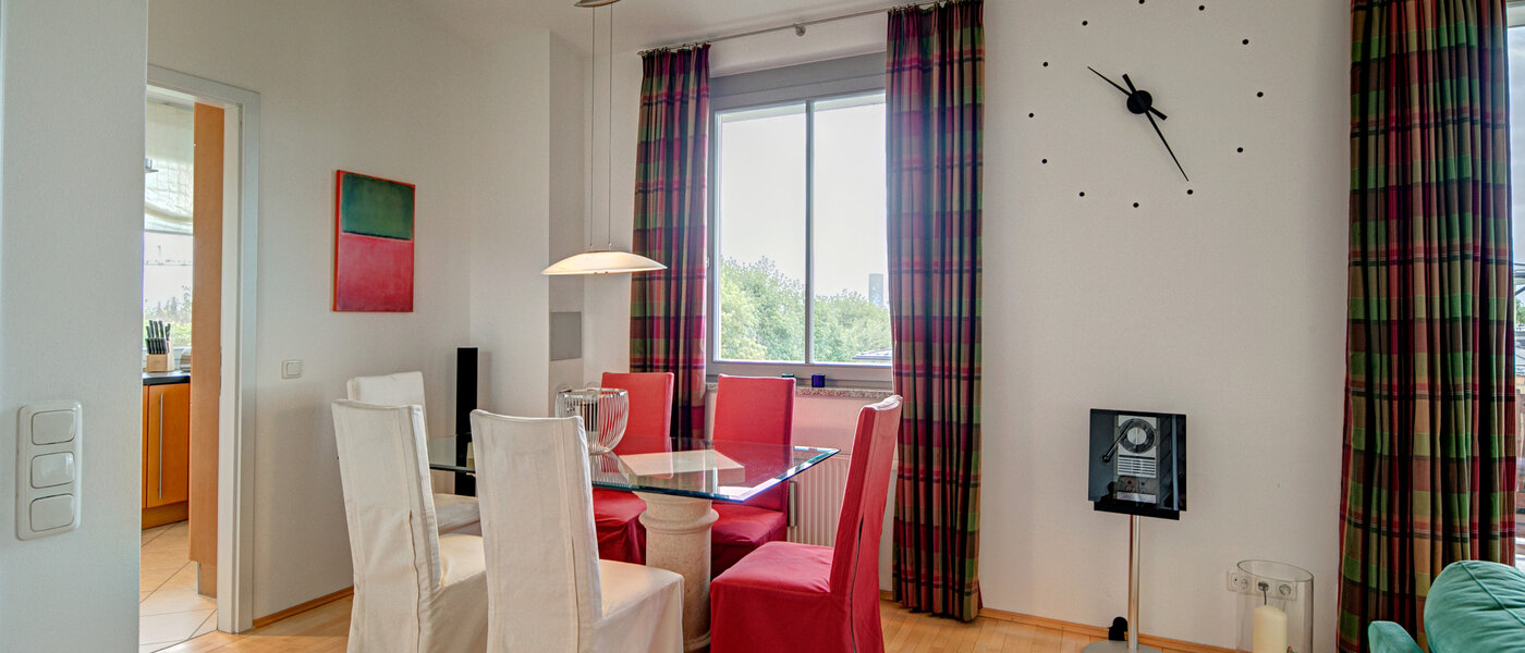 appartamento con galleria München Moosach 04 soggiorno 8607