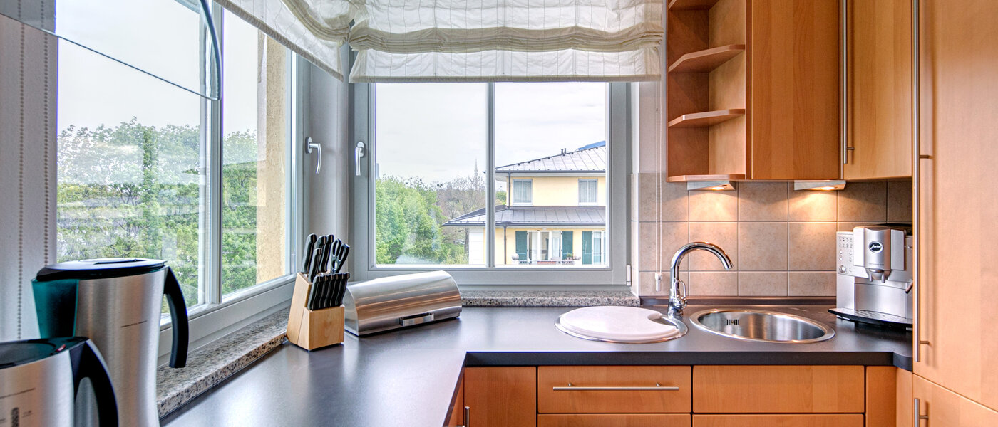 appartamento con galleria München Moosach 02 cucina 8607