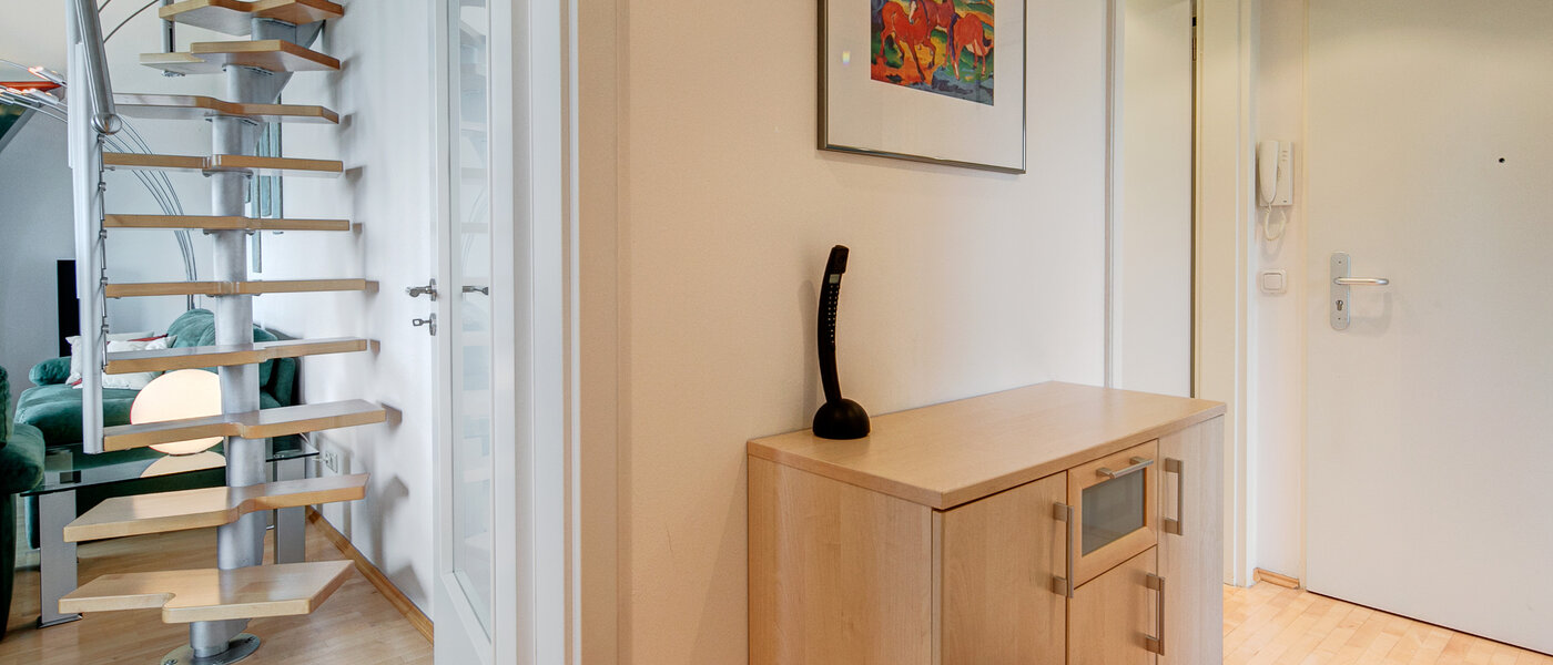 appartamento con galleria München Moosach 03 ingresso/corridioio 8607
