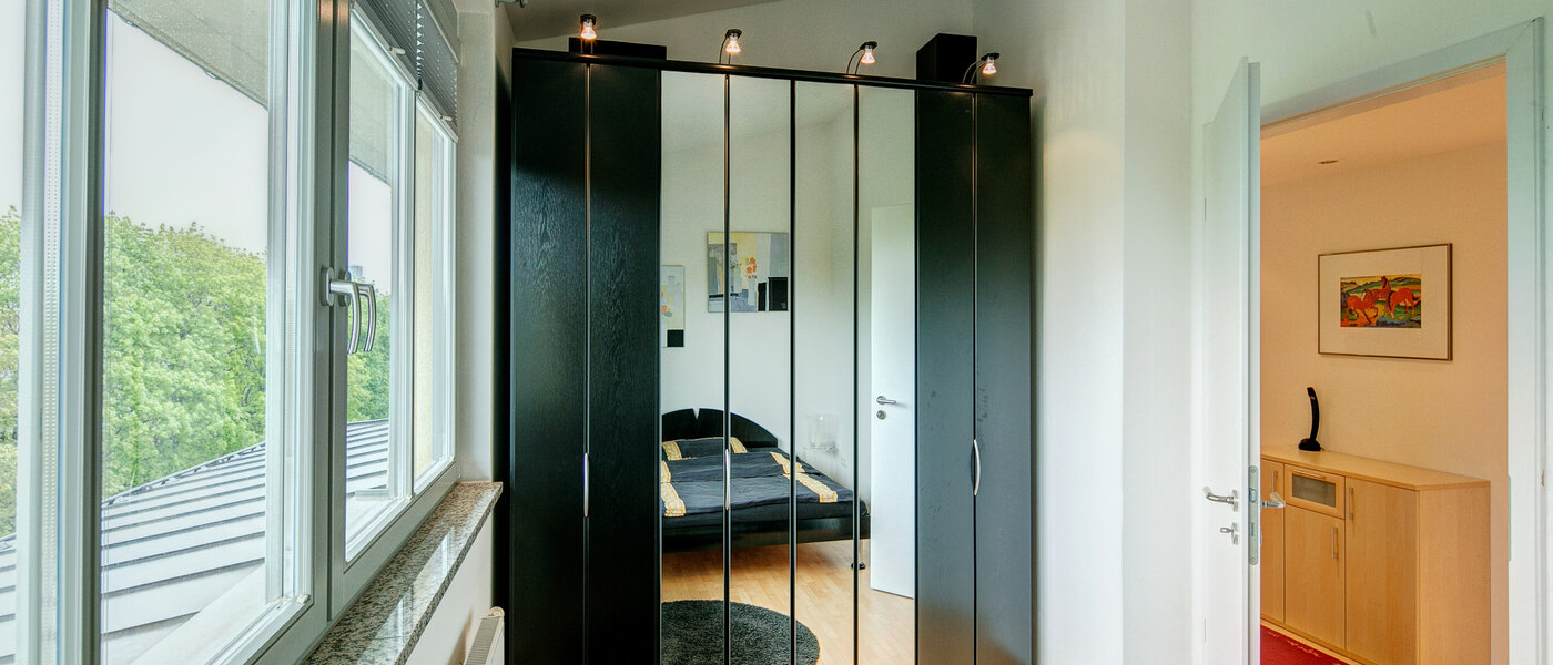 appartamento con galleria München Moosach 03 zona notte 8607