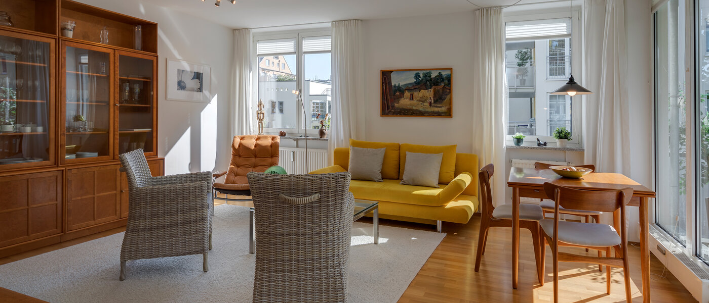 appartamento München Maxvorstadt - Universitätsviertel 02 zona living 8629