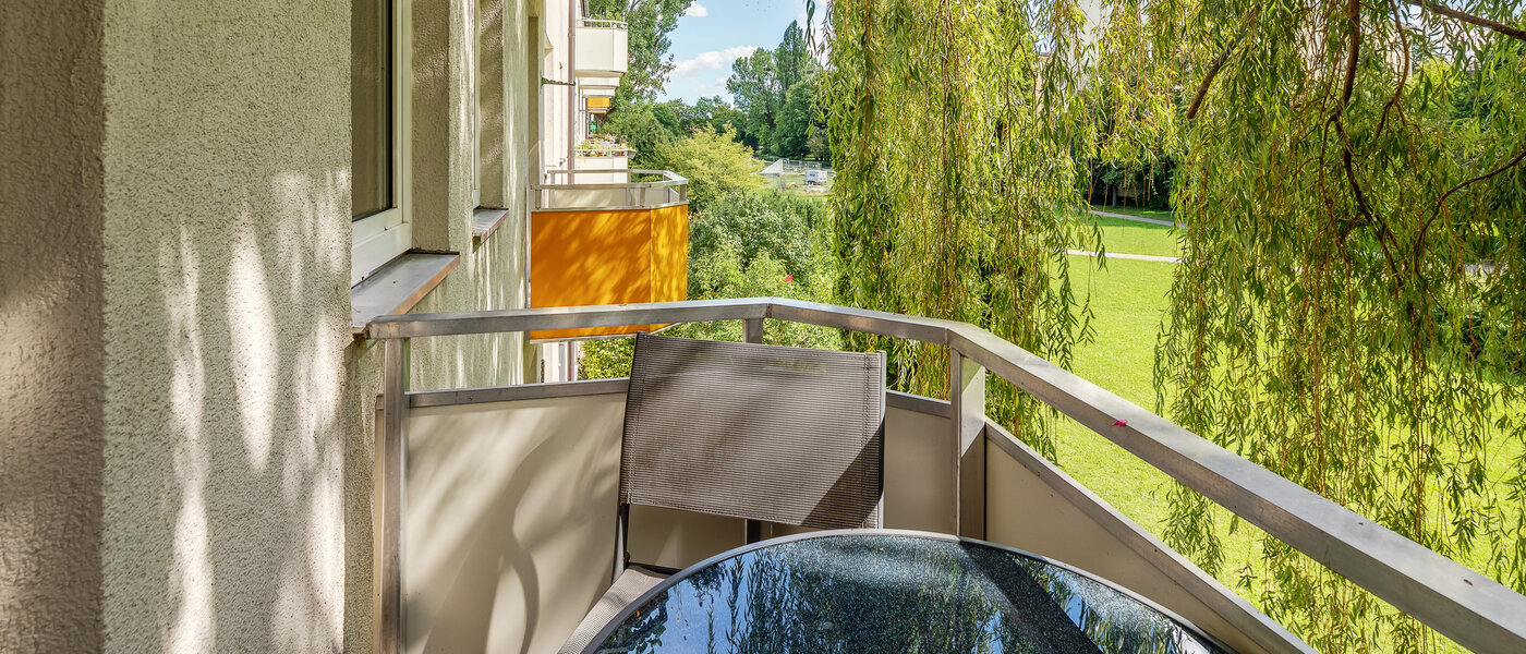 appartamento München Parkstadt Bogenhausen 02 balcone 8635