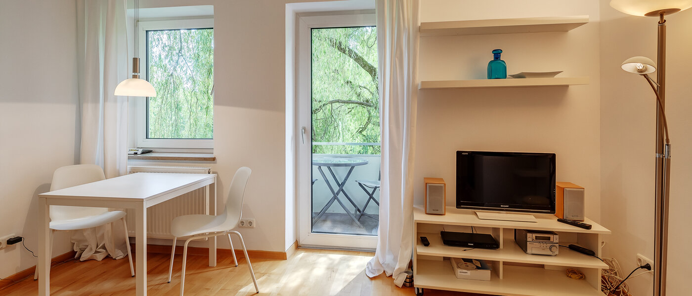 appartamento München Parkstadt Bogenhausen 02 zona living 8635