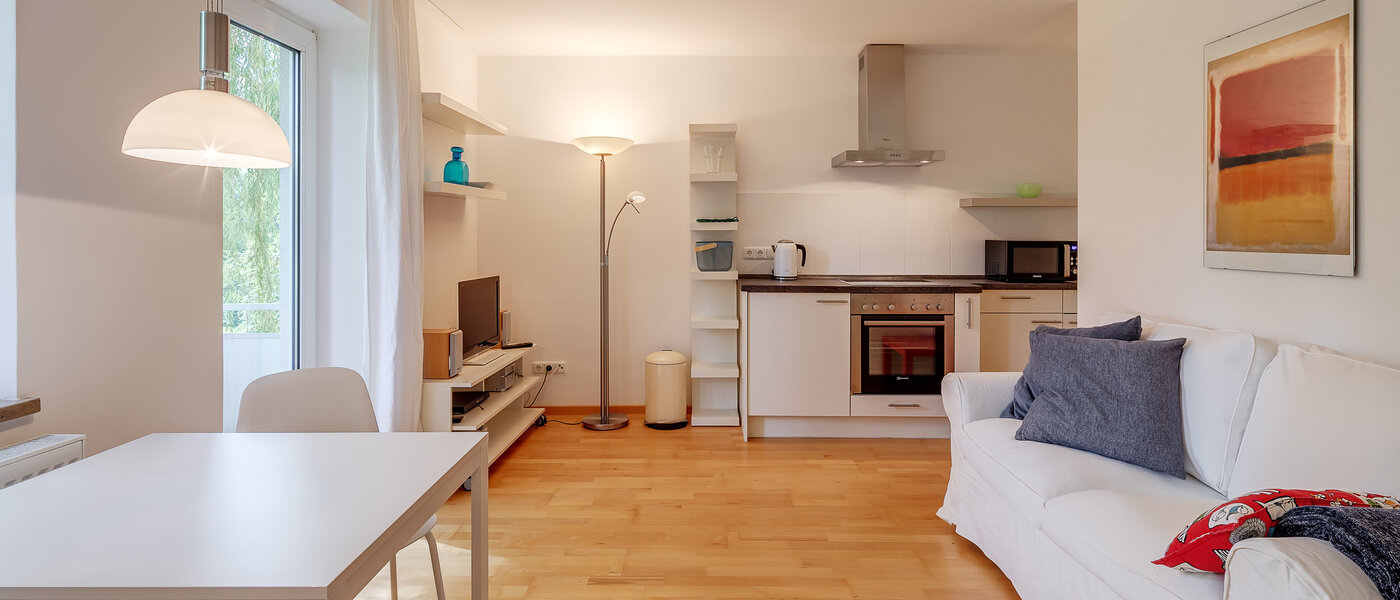 appartamento München Parkstadt Bogenhausen 03 zona living 8635