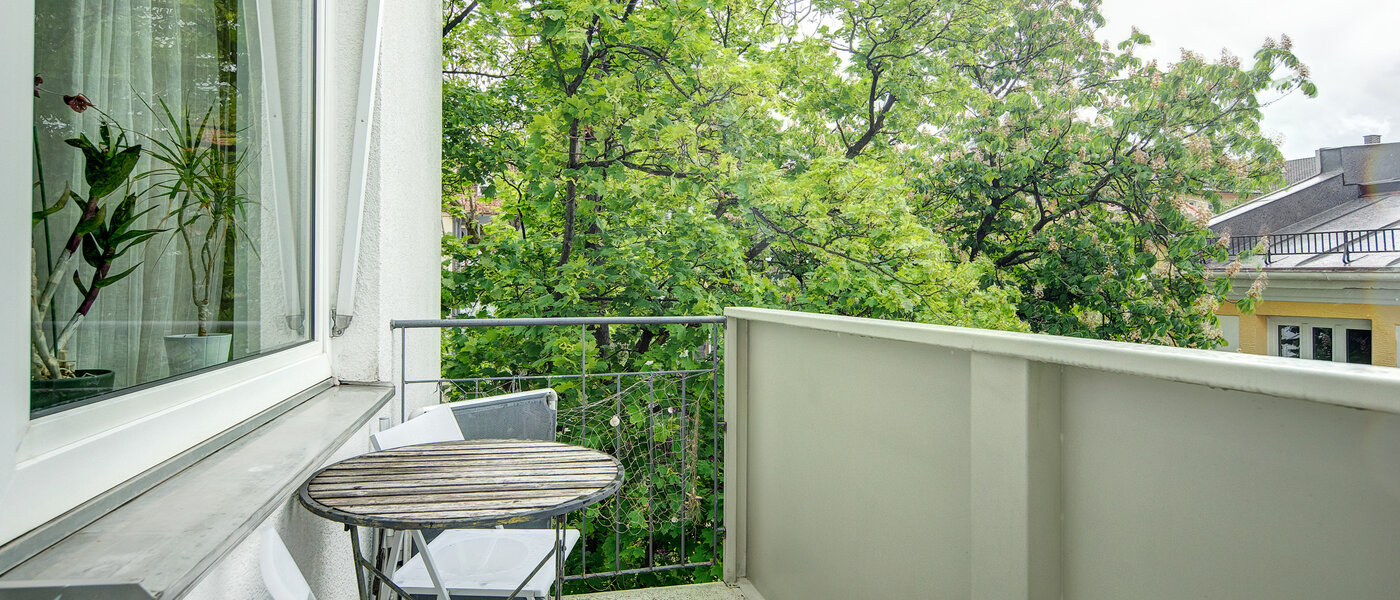 appartamento München Schwabing-West (rund um den Hohenzollernplatz) 01 balcone 8662