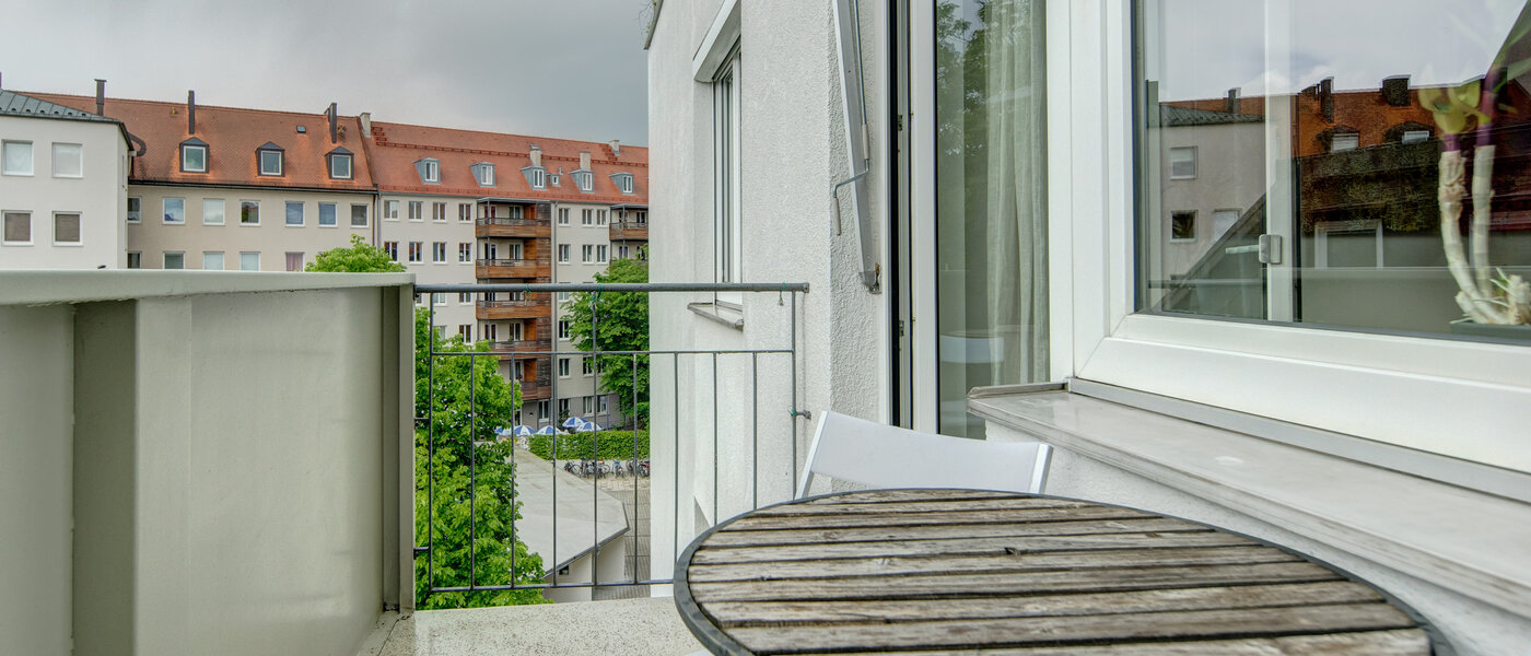 appartamento München Schwabing-West (rund um den Hohenzollernplatz) 02 balcone 8662