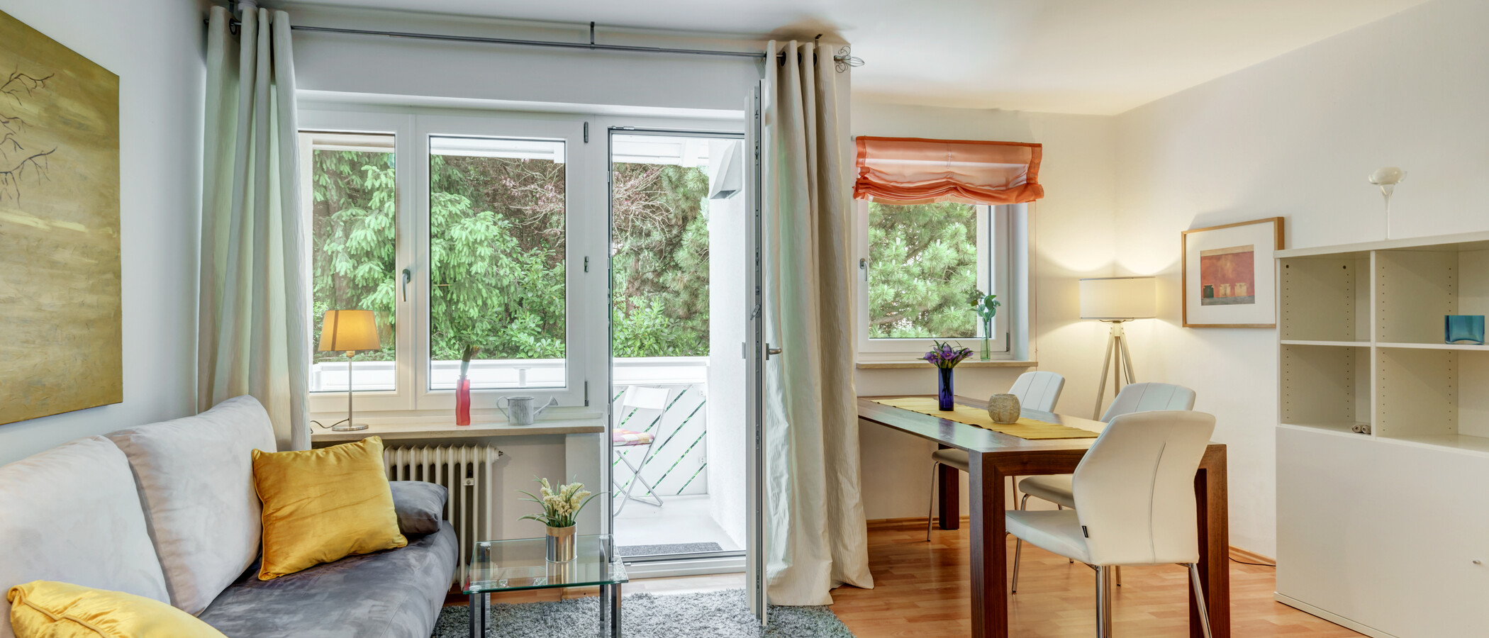 appartamento München Bogenhausen 01 zona living 8668