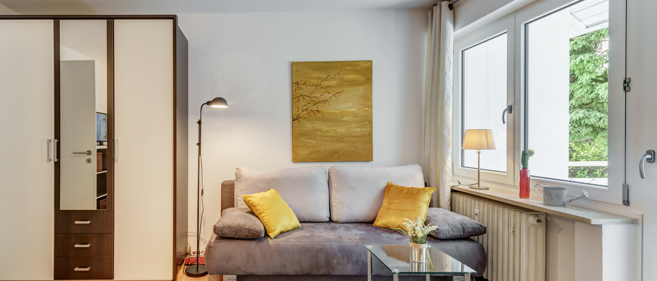 appartamento München Bogenhausen 05 zona living 8668