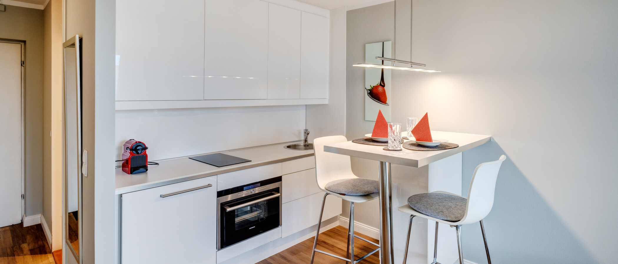 appartamento München Schwabing-Nord (zw. Leopoldstraße & Englischen Garten) 01 cucina 8728