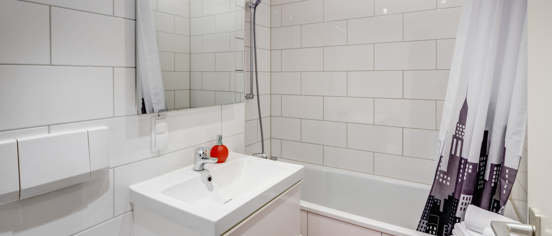 appartamento München Schwabing-Nord (zw. Leopoldstraße & Englischen Garten) 01 bagno 8728