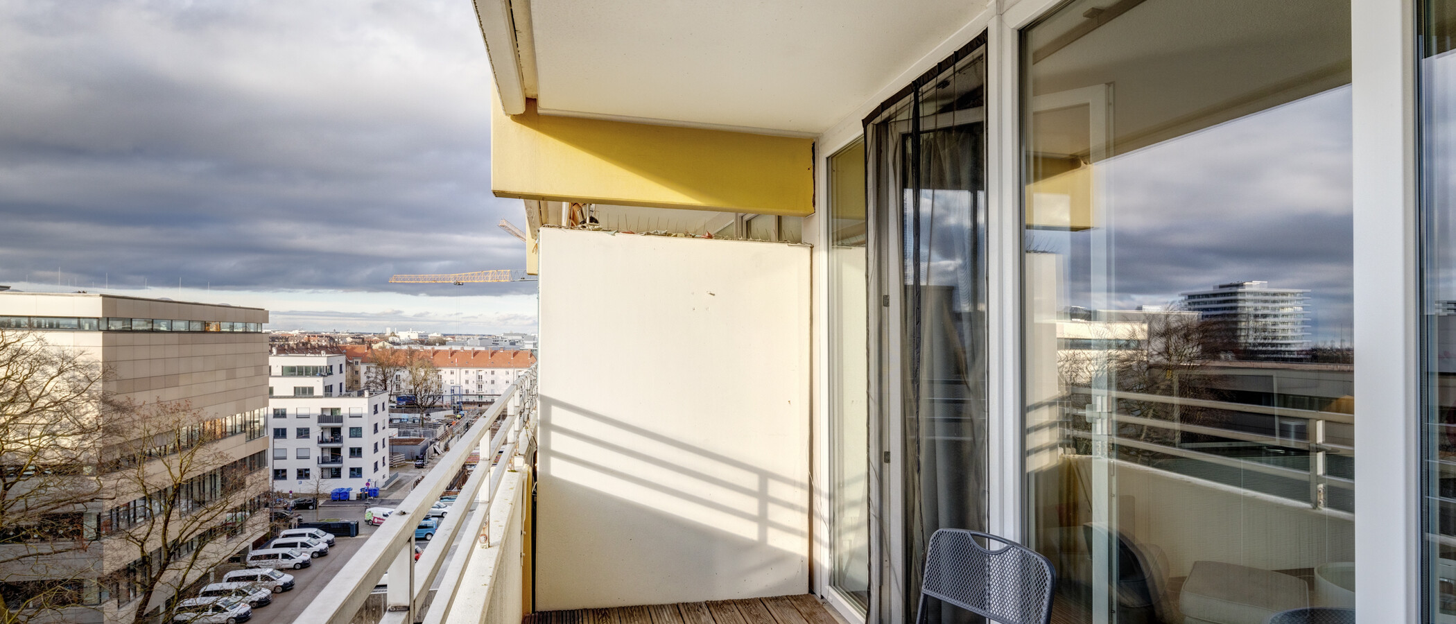 appartamento München Schwabing-Nord (zw. Leopoldstraße & Englischen Garten) 01 balcone 8728