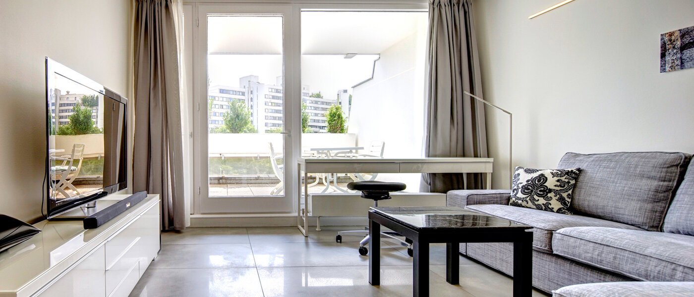 appartamento München Olympiadorf 01 soggiorno 8757