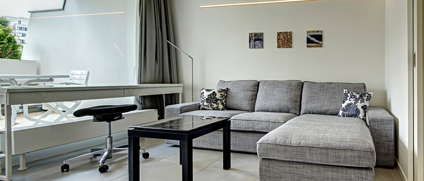 appartamento München Olympiadorf 02 soggiorno 8757