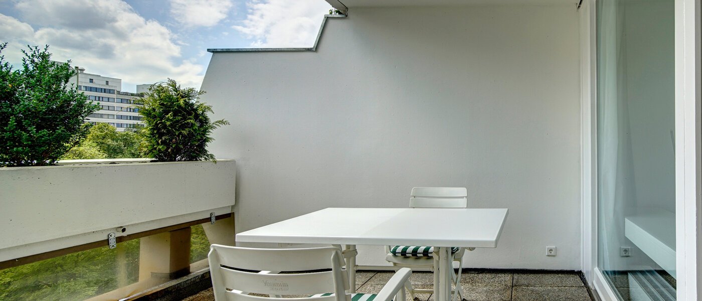 appartamento München Olympiadorf 01 balcone 8757