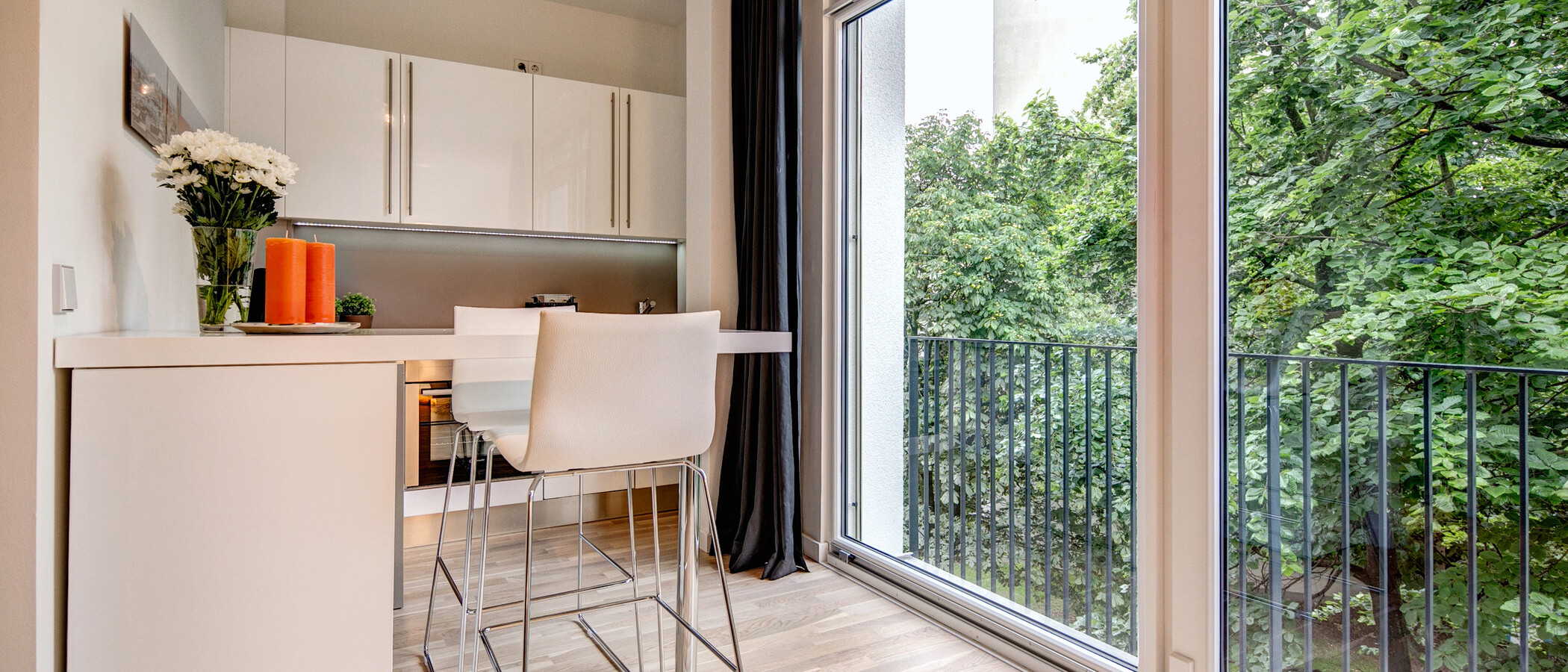 abitazione München Bogenhausen 01 zona living 8773