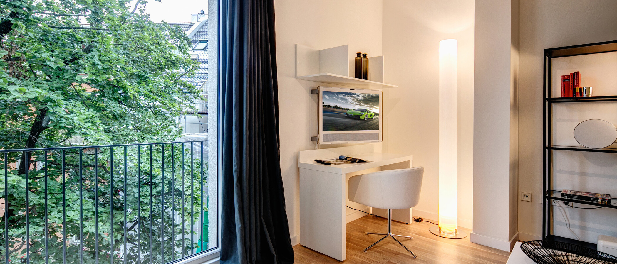 abitazione München Bogenhausen 02 zona living 8773