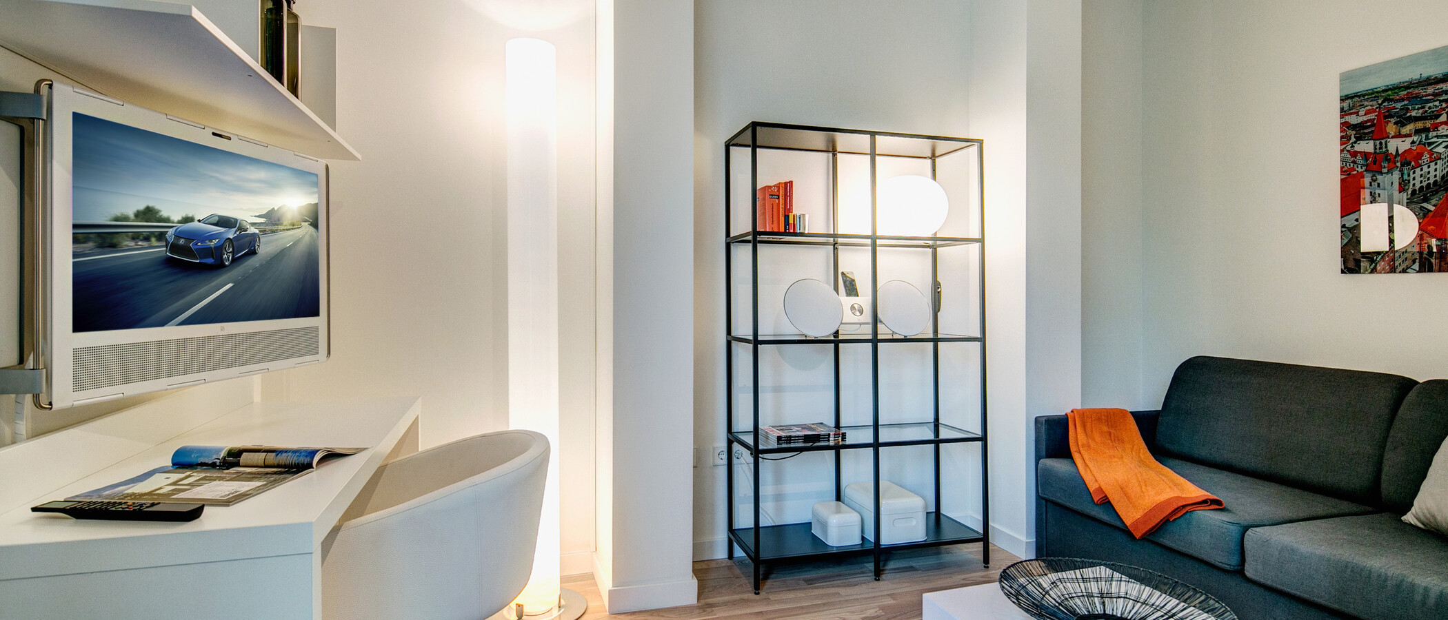 abitazione München Bogenhausen 03 zona living 8773