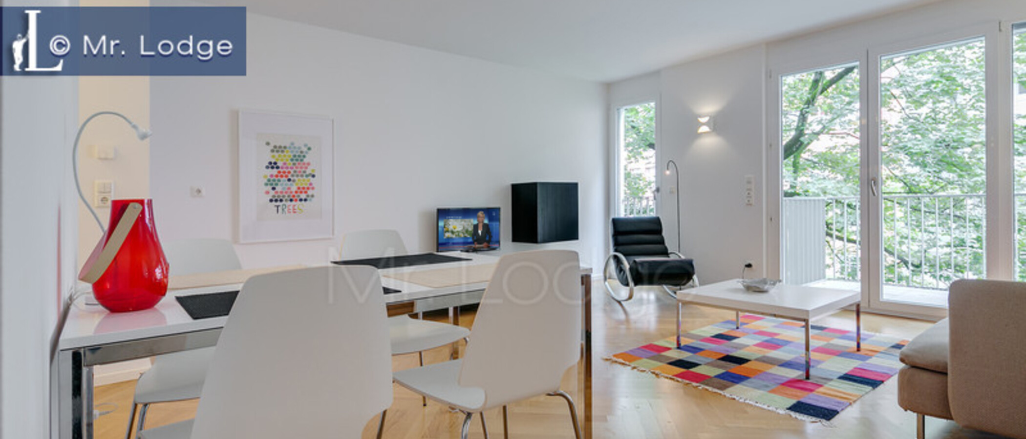appartamento München Schwanthalerhöhe 04 soggiorno 8783