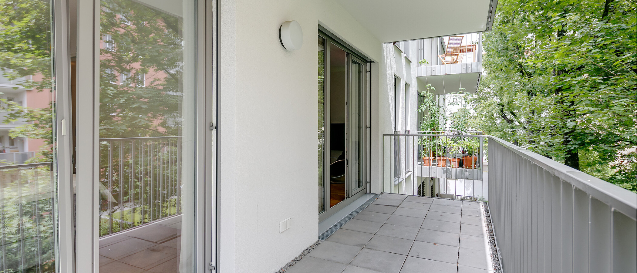appartamento München Schwanthalerhöhe 02 balcone 8783