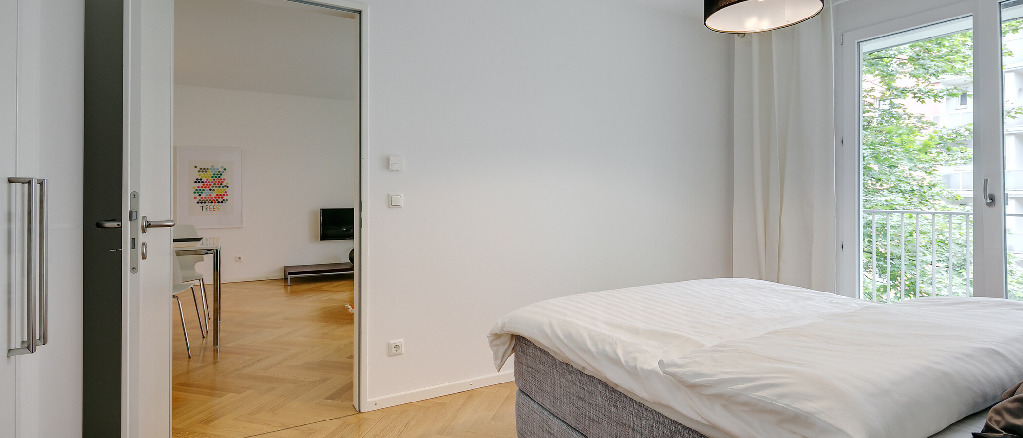 appartamento München Schwanthalerhöhe 02 zona notte 8783