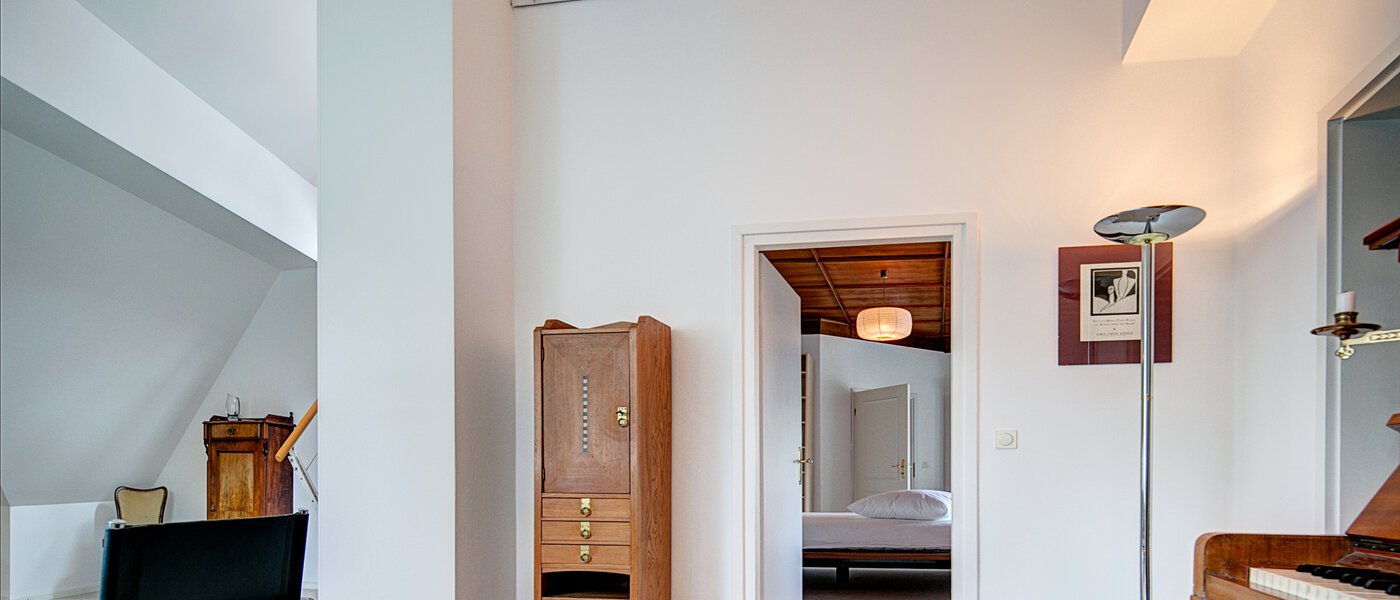 attico München Solln 05 soggiorno 8785