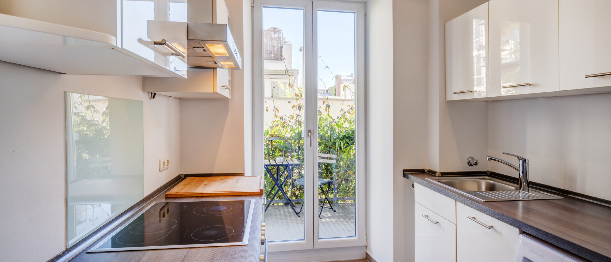 appartamento München Maxvorstadt - Universitätsviertel 01 cucina 8789