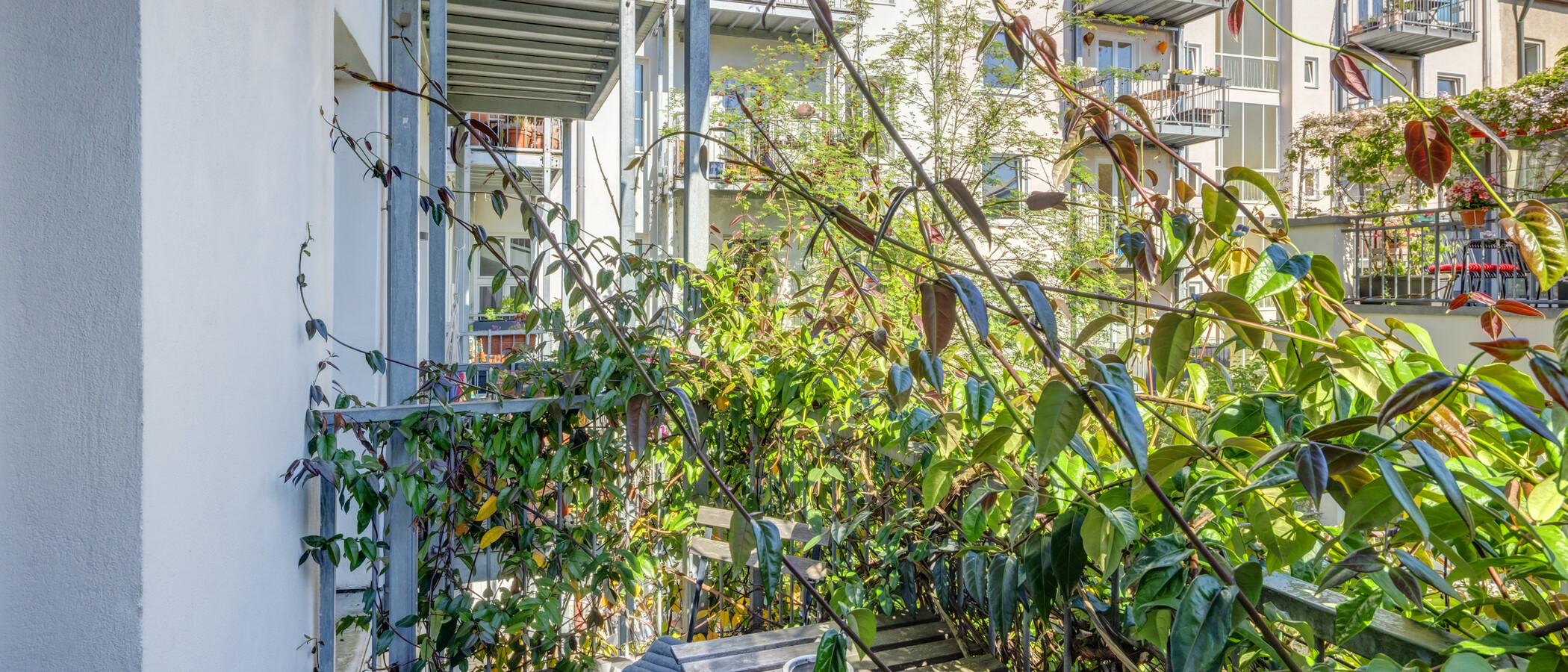 appartamento München Maxvorstadt - Universitätsviertel 02 balcone 8789