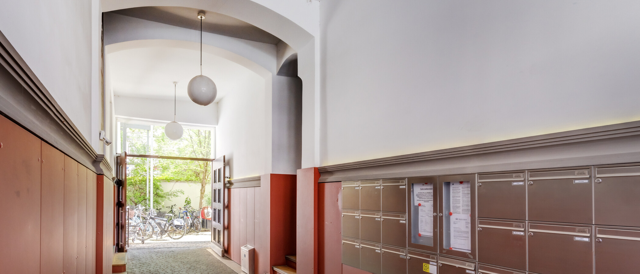 appartamento München Maxvorstadt - Universitätsviertel 03 cortile interno  8789