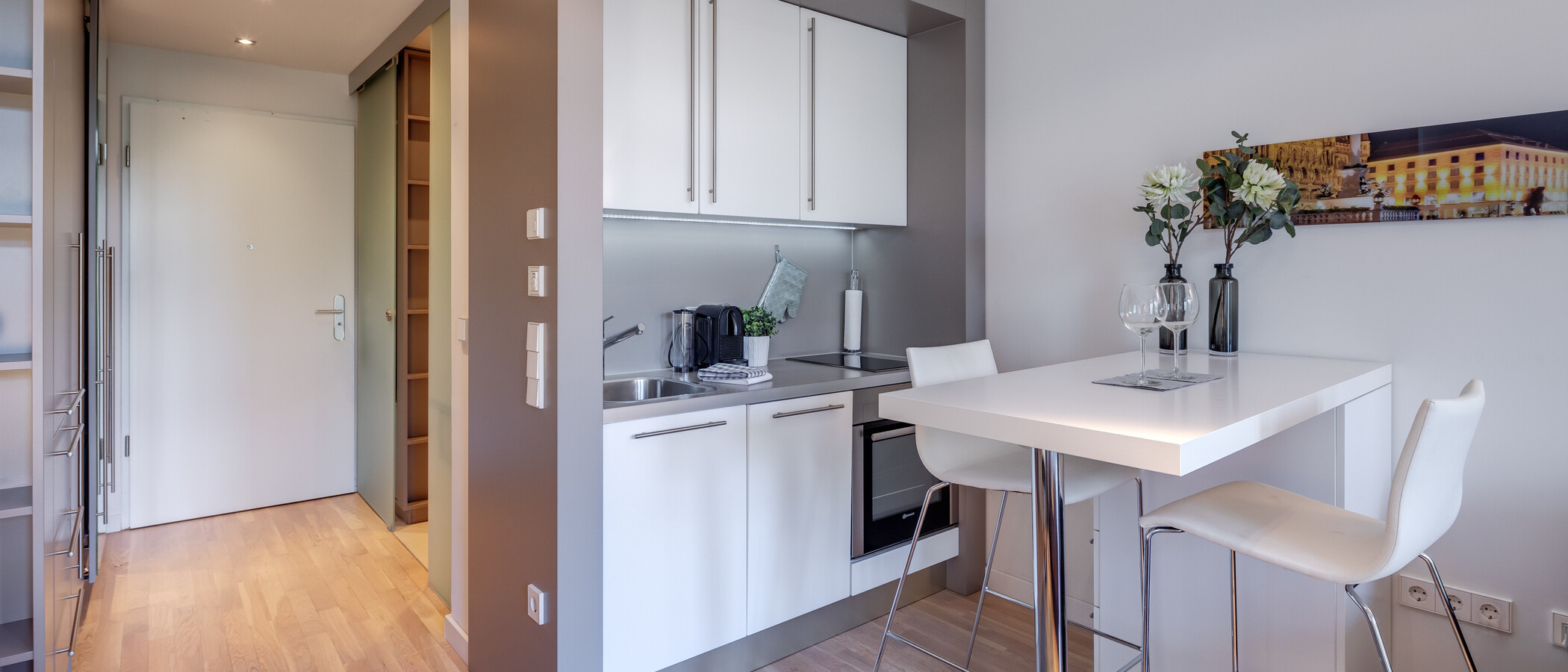 appartamento München Bogenhausen 02 cucina 8796