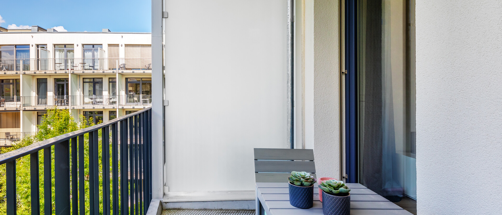 appartamento München Bogenhausen 02 balcone 8796