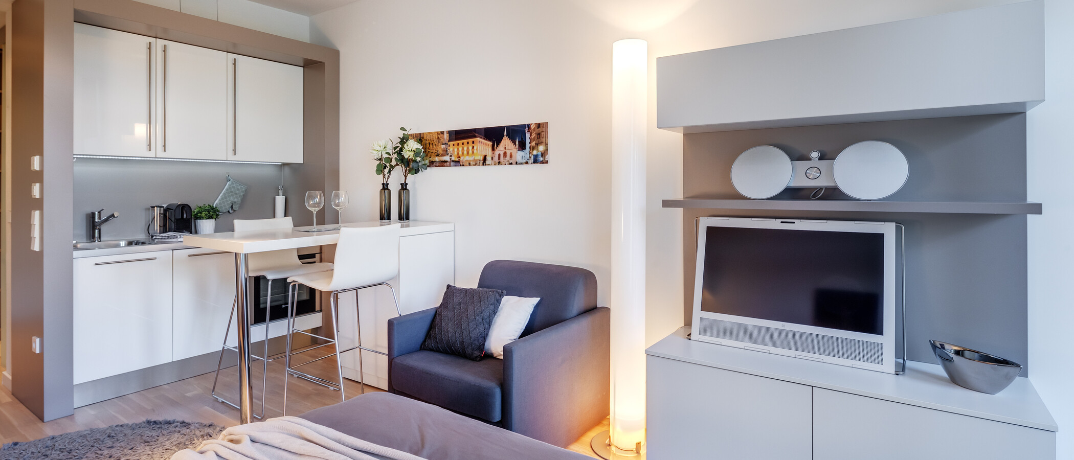 appartamento München Bogenhausen 04 zona living 8796